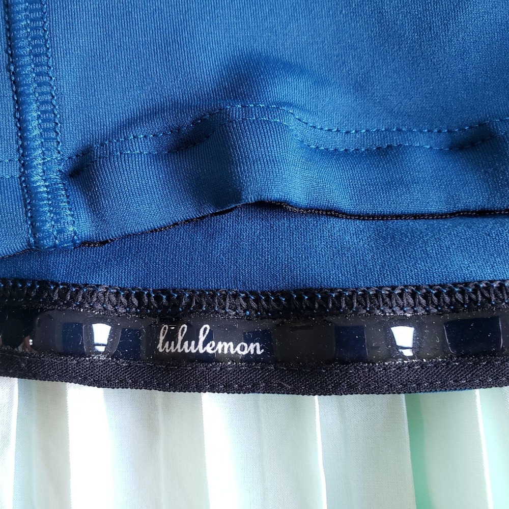 Lululemon Pleat To Street Skirt II Womens XS 4 Poseidon Sea Mist Skort W8681S - Picture 5 of 6